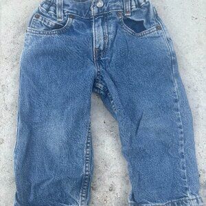 Vintage kids levi's orange tab jeans (OMG so cute)
